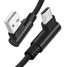 0.25m Egeedigi 90 degrees Fast Charging 2.4A Usb Cable For Micro USB Type C 25cm For Samsung S8 S9 S10 S10e For Macbook Xiaomi