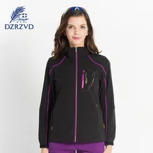 DZRZVD Весна Для женщин Спорт на открытом воздухе тонкой быстросохнущей куртка водонепроницаемый дышащий Кемпинг Пеший Туризм женский ветровка пальто