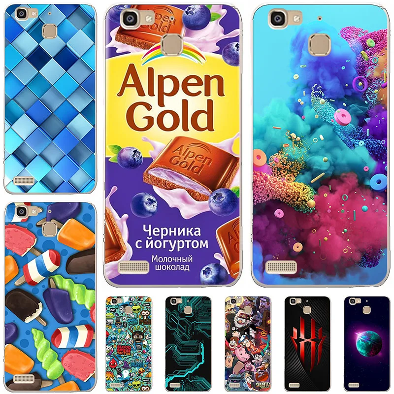 45 Stili Di Plastica Del Telefono Custodie Per Huawei Ascend G8 Mini Huawei Gr3 Godere Di 5S Honor 5S Tag-L01 Tag-L03 Copertura Nutella Borse