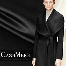 Ограниченная горячая Распродажа, модная Роскошная двухсторонняя кашемировая шерстяная ткань для пальто tissus au meter DIY tissu telas