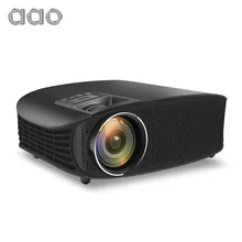 AAO YG600 Update YG610 HD Projector 3600 Lumens Wired Sync Display Beamer Multi Screen Home Theatre HDMI VGA USB Video Projector