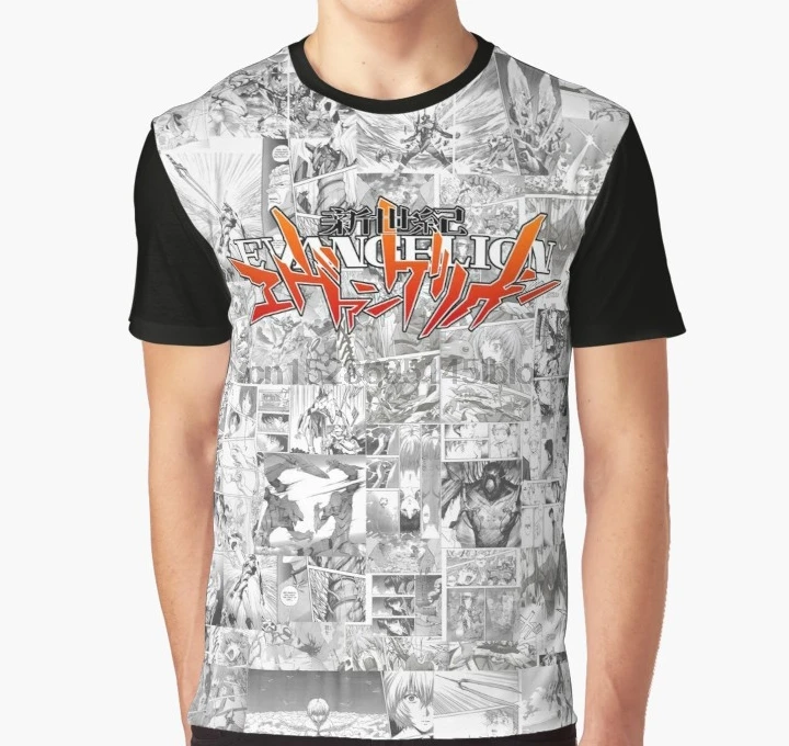 

All Over Print 3D Tshirt Evangelion Full Print Big print Graphic T Shirt