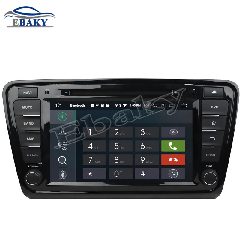 Discount NaviTopia 8inch 4GB RAM 64GB ROM Octa Core Android 9.0 Car DVD Radio for Skoda octavia 2014 with GPS/wifi/Bluetooth 19