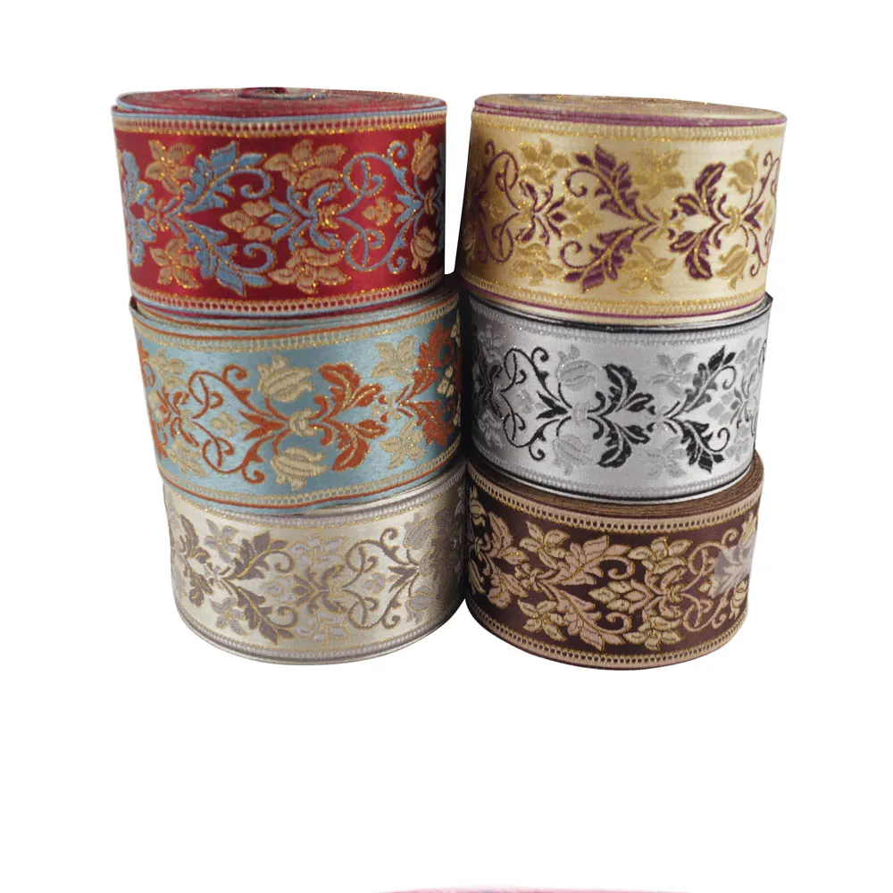 2 ярда/рулон жаккардовая лента для рукоделия 60 мм|jacquard ribbon|woven jacquard ribbonribbon ribbon |