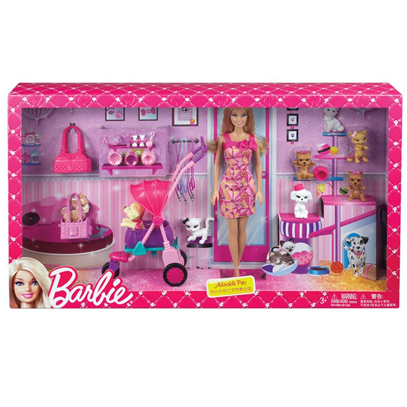 Originele Barbie Pop Speelgoed Prinses Barbie Huis Kleding Jurk ... Originele Barbie Pop Speelgoed Prinses Barbie Huis Kleding Jurk ...