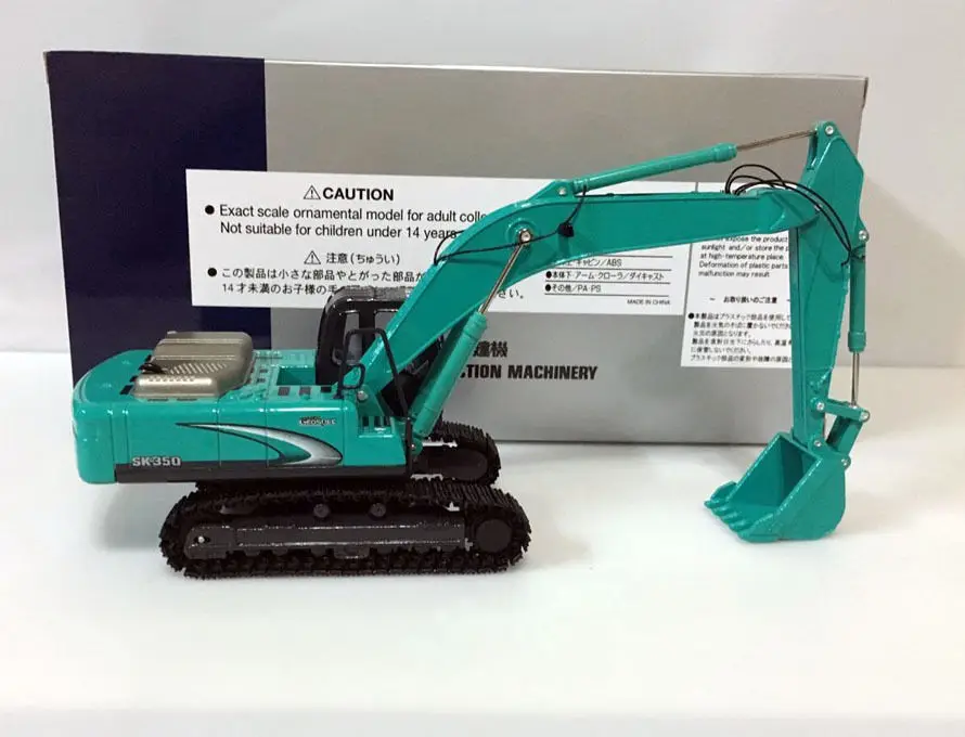 Kobelco строительная техника Acera Geospec SK350 экскаватор 1:50 литая под давлением модель