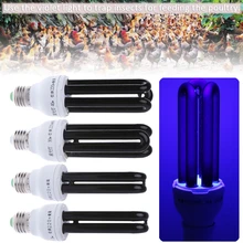 Губ масло ямса для 220V E27 15/20 Вт, 30 Вт, 40 Вт УФ ультрафиолетовые люминесцентные черный светильник CFL светильник лампы энергосберегающие лампы