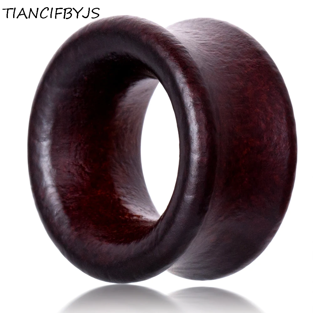 TIANCIFBYJS Wood Ear Piercing Hollow Flesh Tunnels Plugs Gauge Earring