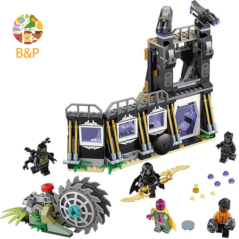 

Legoing 76103 466pcs Super Heroes Corvus Glaive Thresher Attack Building Blocks Brick Toys For Children Gift LEPIN 07106