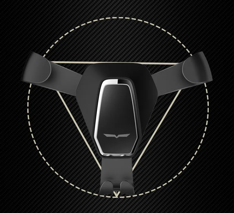 Автомобильный смартфон Поддержка Автомобильный держатель для телефона подставка для мобильного телефона металлический гравитационный навигационный выход держатель авто аксессуары