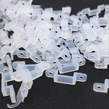 

20 piece / batch LED repair strip light SMD5050 / 2835/3014/5730/3528 lamp with attachment fixing bracket silicone clip
