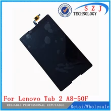 Новый 8 »дюймовый для Lenovo Tab 2 A8-50F Tab2 A8-50LC A8-50 Планшеты PC Сенсорный экран + ЖК-дисплей Дисплей Узлы и агрегаты для автомобиля случае бесплатная доставка