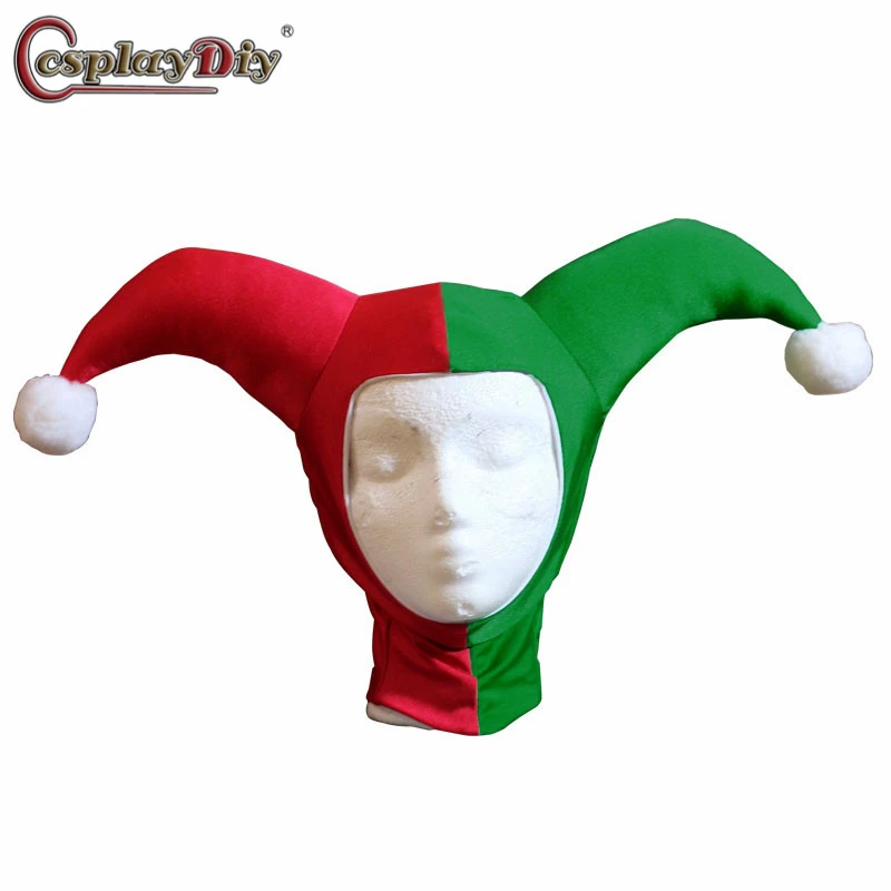Cosplaydiy Harley Quinn Cosplay Mask Hat Red Green Head Wear Suicide Squad Joker Costume Props Easter Halloween Accessories Movie Tv Costumes Aliexpress