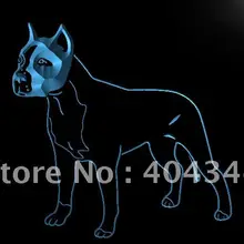 LK261-американских сотрудников собака, домашнее животное, светодиодная неоновая лампа светильник знак