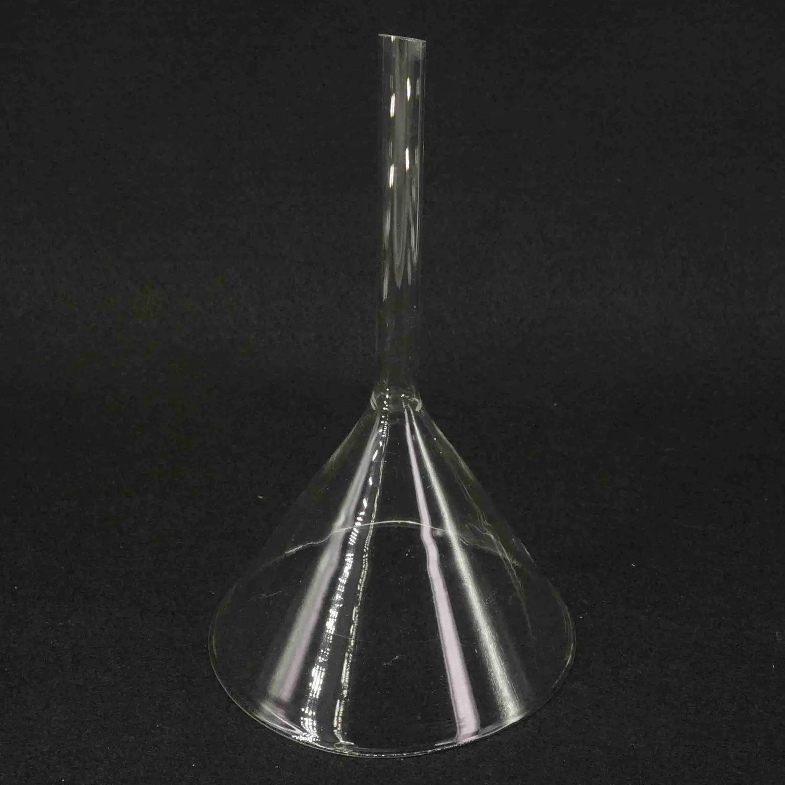 실험실 붕규산염 유리 깔때기, 삼각형 깔때기, 120mm