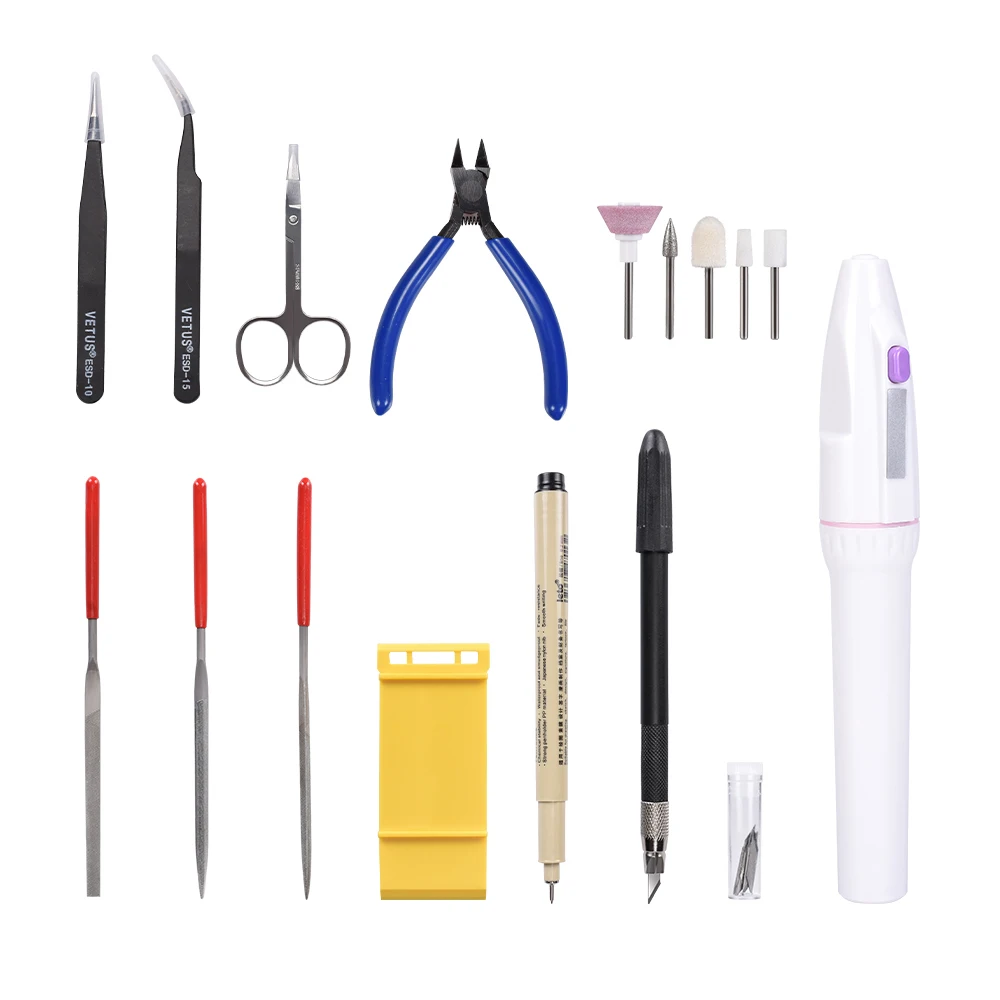 buy 3D printer parts 3D Print Removal Tools kit complete 3D print finishing tool Retouch Use for 3d printer PLA resin printer model
