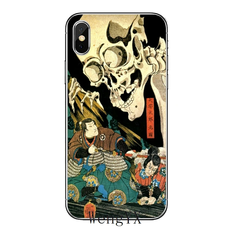 Тонкий мягкий чехол из ТПУ для телефона Xiaomi Redmi 3 3s 4 4A 4x5 plus pro Note 5 5A Ukiyo e в японском