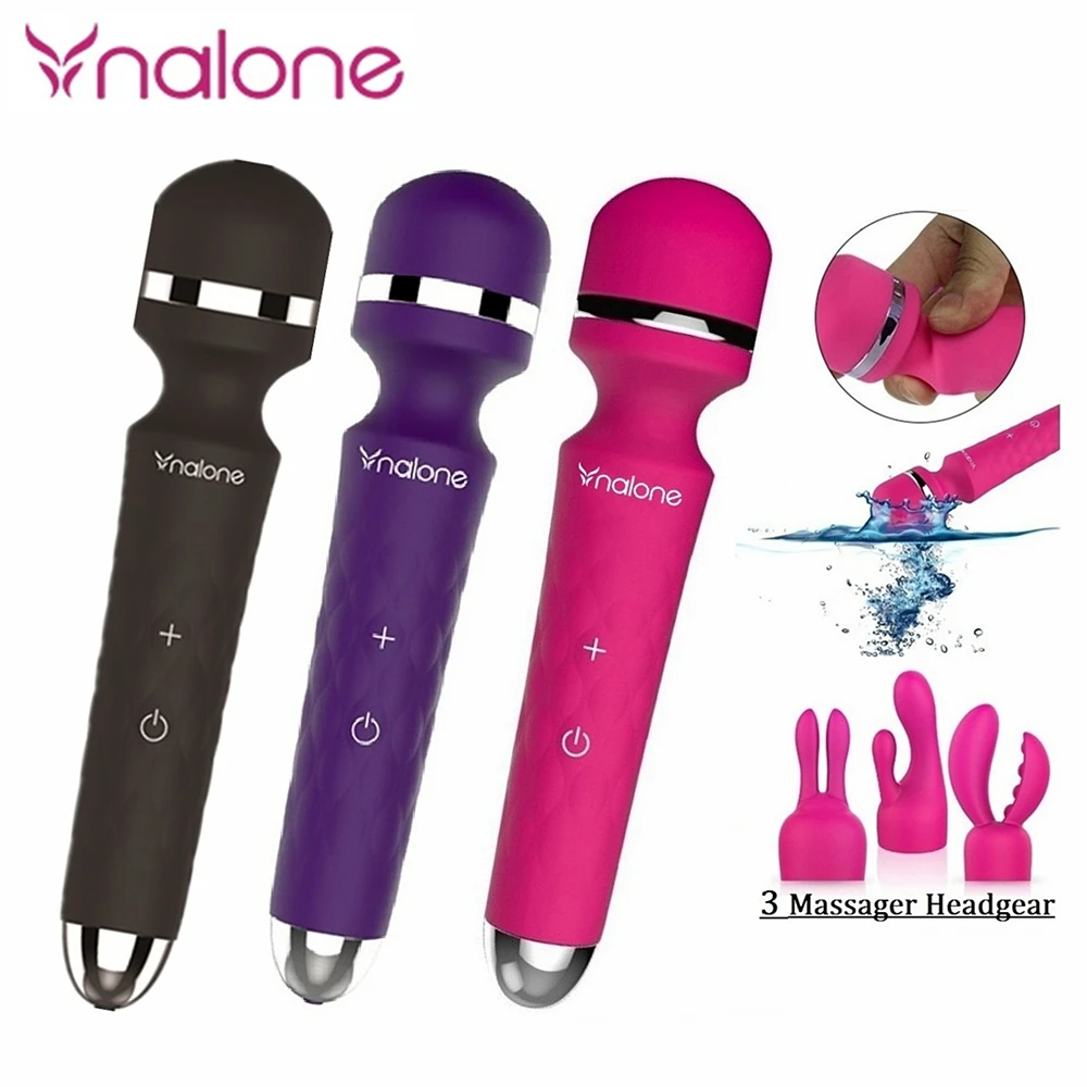 Nalone Super Powerful Multi Speed Waterproof G Spot Av Wand Sex Toys