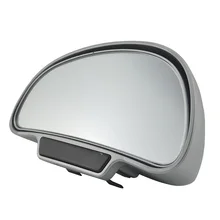 Автомобильные зеркала, Автомобильное зеркало заднего вида с широким углом обзора, боковое зеркало заднего вида, универсальное квадратное зеркало заднего вида, 2 шт