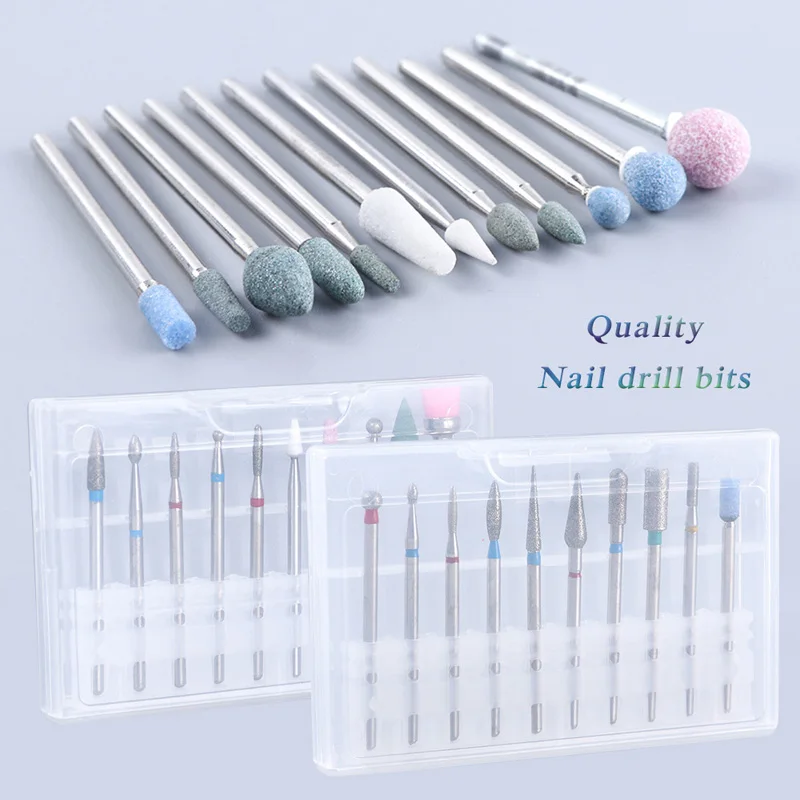 Машина для алмазной резки маникюрная дрель небольшое сверло Burr Набор фрез