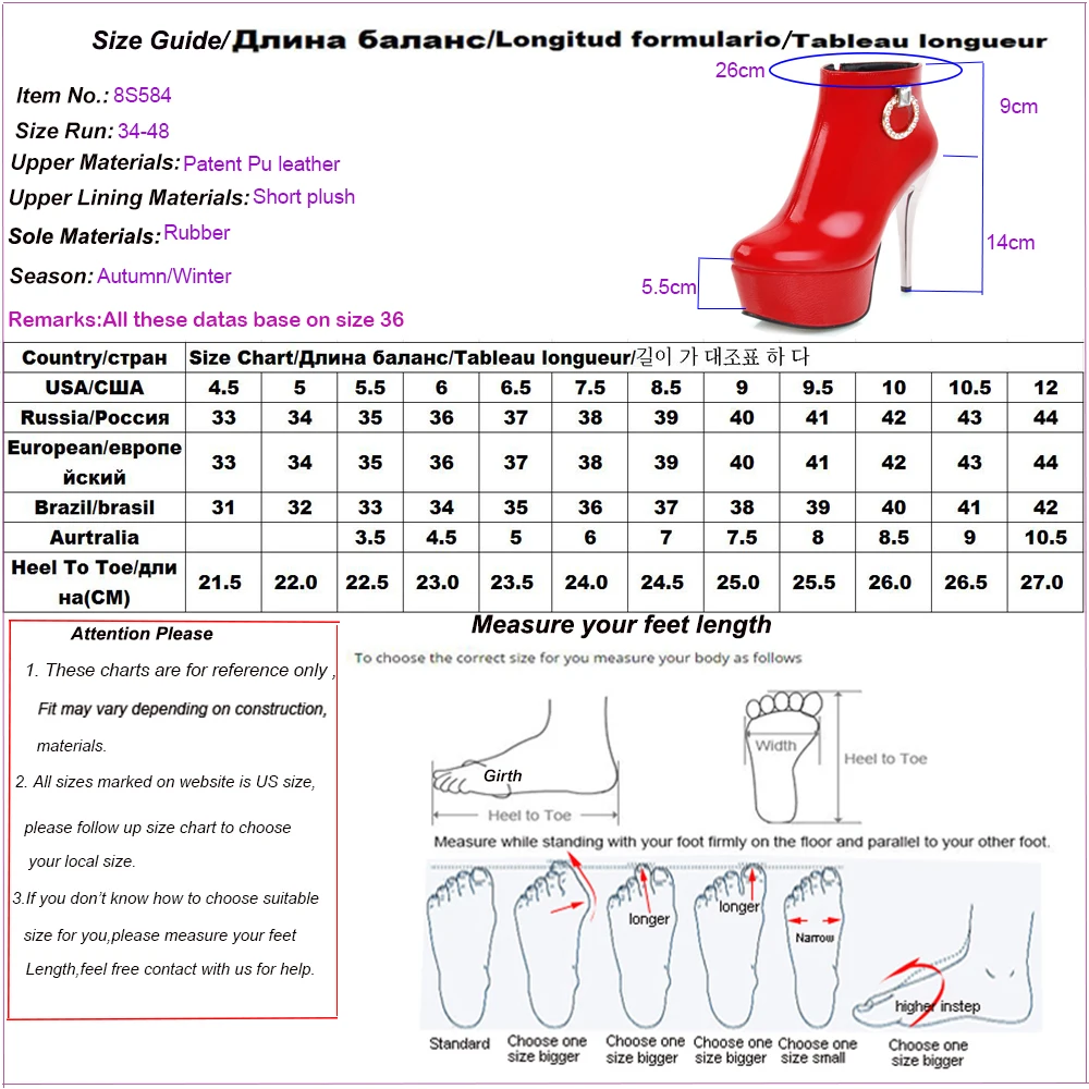 women shoes size New