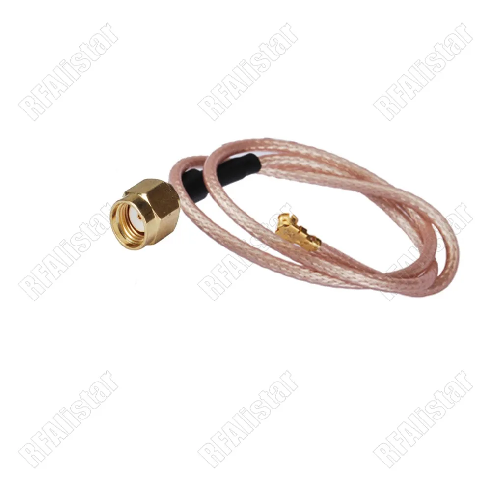 RP-SMA Plugue Macho para IPX/U. adaptador de Antena Cabo Pigtail Coaxial IPEX FL RG178 Mini-PLACA PCI Sem Fio WI-FI 10 cm/15 centímetros/ 30 cm Personalizado