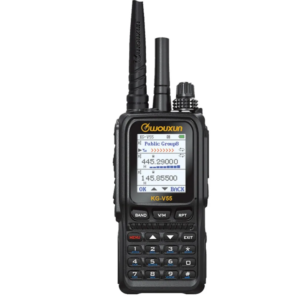 Wouxun KG V55 Analogue and 3G WCDMA two way radio network two way radio