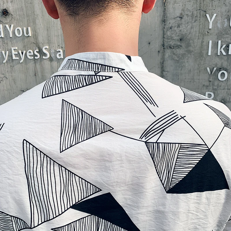 Мужская пляжная гавайская рубашка пуловер тропическая летняя с коротким рукавом