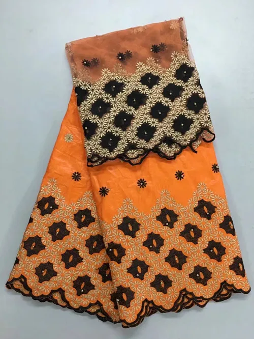 Базен Riche Getzner фиолетовый африканский шнурок ткани жаккардовые парчи с вышивкой