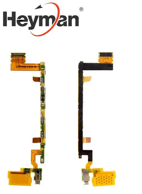 Гибкий кабель Heyman для sony Z5 E6603 E6653 E6683 Dual(кнопка запуска, с компонентами) плоский кабель запасные части