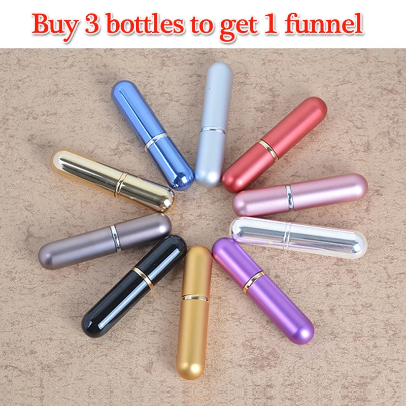 Компактные портативные многоразовые бутылки 6 мл практичный дорожный держатель