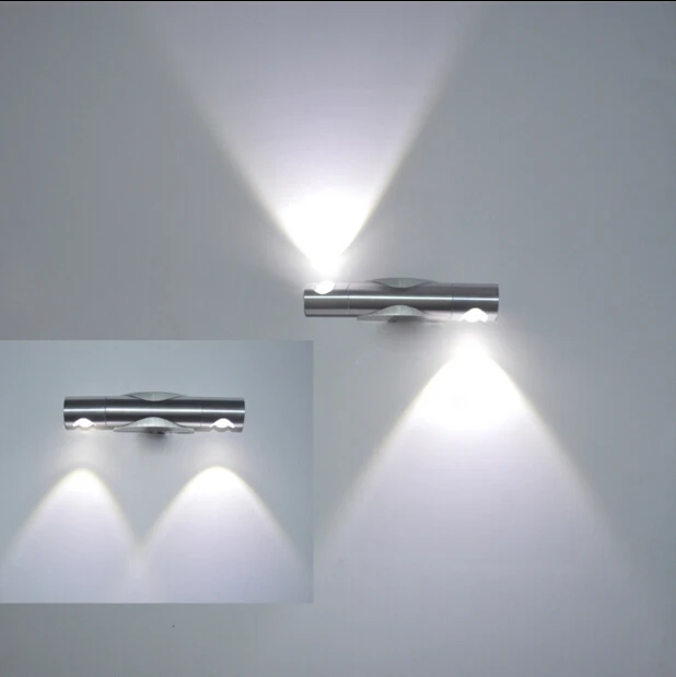  Indoor Led wall lamp 2W/6W Epistar chip modern home decoration 360 degree rotation Wall Sconce bedr - 32674968229