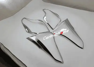 Хромированная передняя головка+ задний светильник, крышка лампы, отделка 6 шт. для TOYOTA RAV4
