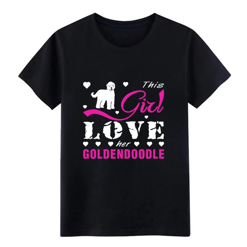 Goldendoodle футболка дизайн tee рубашка с круглым воротником натуральный Fit Основной демисезонный фотографии