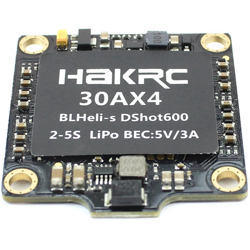 Hakrc 4 в 1 30A Blheli_S Bb2 Dshot 150/300/600 мини Esc Скорость контроллер 2-6S для Diy небольшой гоночный Дрон с видом от первого лица Multcopter на открытом воздухе
