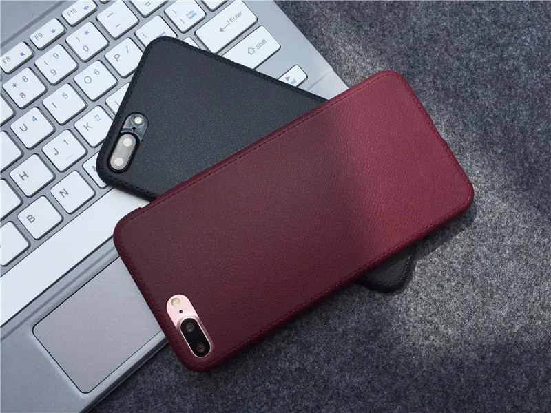 iphone 8 silicone case For iPhone 12 11 Pro Case Soft TPU Ultra Thin Leather Skin Case For iPhone 5S 6S 7 8 Plus Back Cover For iPhone X XR XS Max Case iphone 7 cover