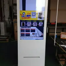 Веб-чат или instogram фото все в одном принтере с ЖК-дисплеем hd touch digital signage плеер/Бесплатный стоящий видео цифровой дисплей