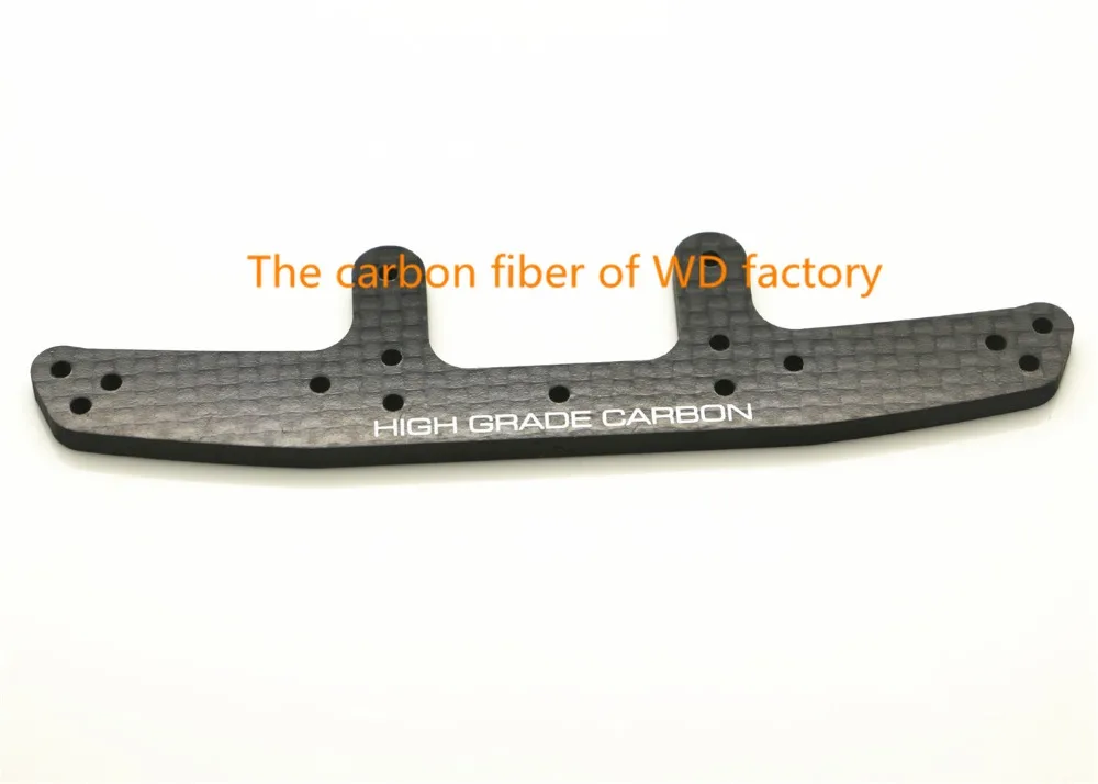 RFDTYGR RC Mini 4wd 3mm Carbon Fiber Wide Rear Plate Custom Parts For Tamiya MINI 4WD