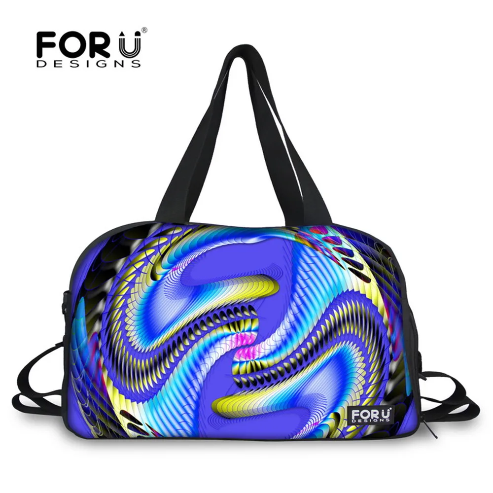 FORUDESIGNS/Спортивная мужская сумка для занятий в тренажерном зале, бега, кемпинга, тренировок, водонепроницаемая Холщовая Сумка с ручками для фитнеса, Вместительная женская спортивная сумка