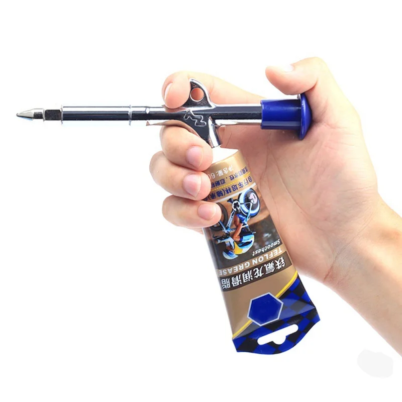 Alloy Grease Gun Mini Nozzle Outdoor riding accessories Bicycle