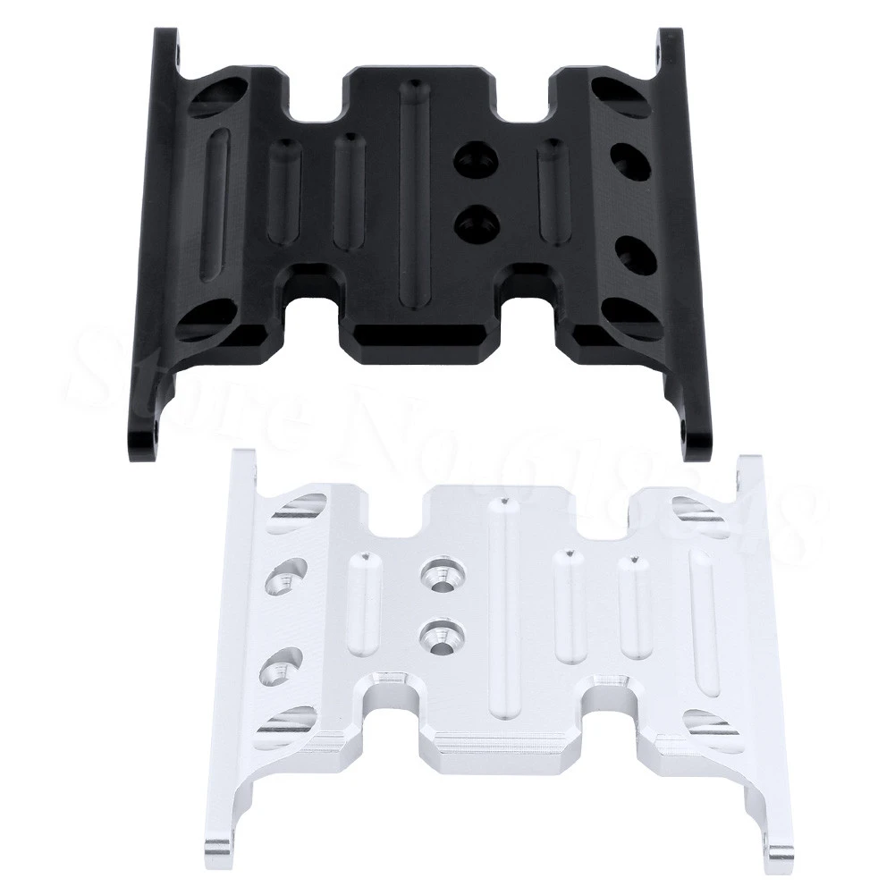 Aluminum Base Mount Center Skid Plate for AXIAL SCX10 II 90046 90047 1/10 RC Car 