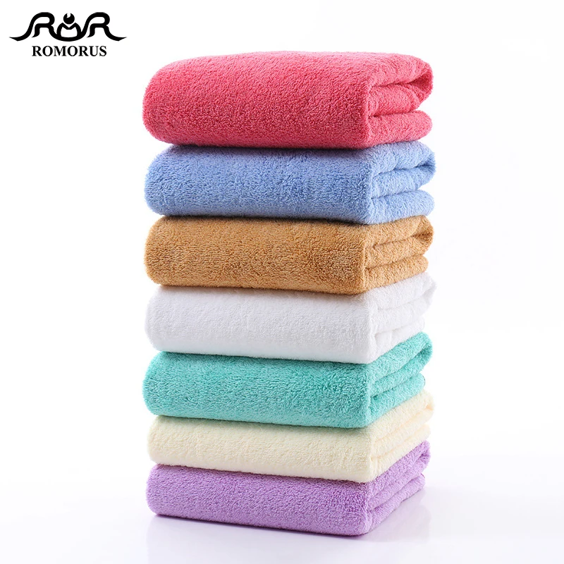 

Hot Sale Super Absorbent Solid Color Face Hand Towel Microfiber Soft Quick-Dry Coral Fleece Large Bath Towel Hair Drying Towels
