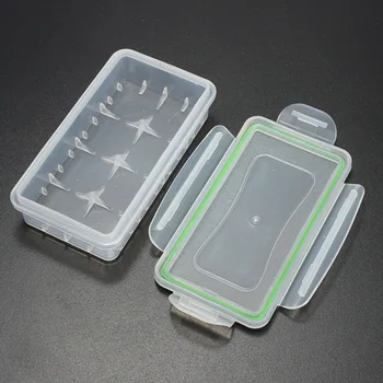 18650 Custodia per batteria Scatola di immagazzinaggio Custodia rigida in plastica resistente all'usura Custodia protettiva per batterie impermeabile
