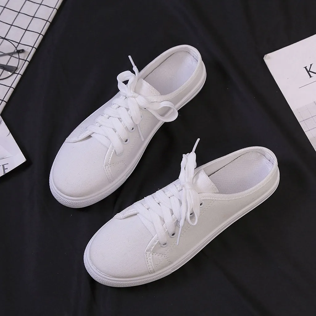 

Fashion womens flats lady shoes Breathable Round Toe Shoes Leisure Canvas Upper Shoes zapatillas mujer casual plataforma#BY20