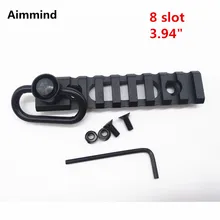 Аксессуары для охоты Picatinny Rail Keymod rail Adapter с QD Sling Поворотный для цевье для винтовки