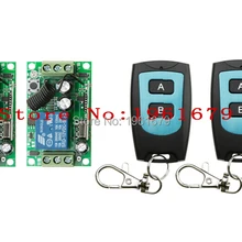 DC 12 V RF беспроводной пульт дистанционного управления 1 channal интеллектуальная семейная система 2 шт. приемник+ 2 шт. Водонепроницаемый передатчик