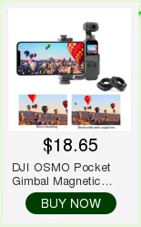 Sunnylife для DJI OSMO карманные аксессуары MCUV CPL ND4 ND8 ND16 ND 32 ND 64 фильтр объектива камеры для DJI OSMO карманная Карданная камера