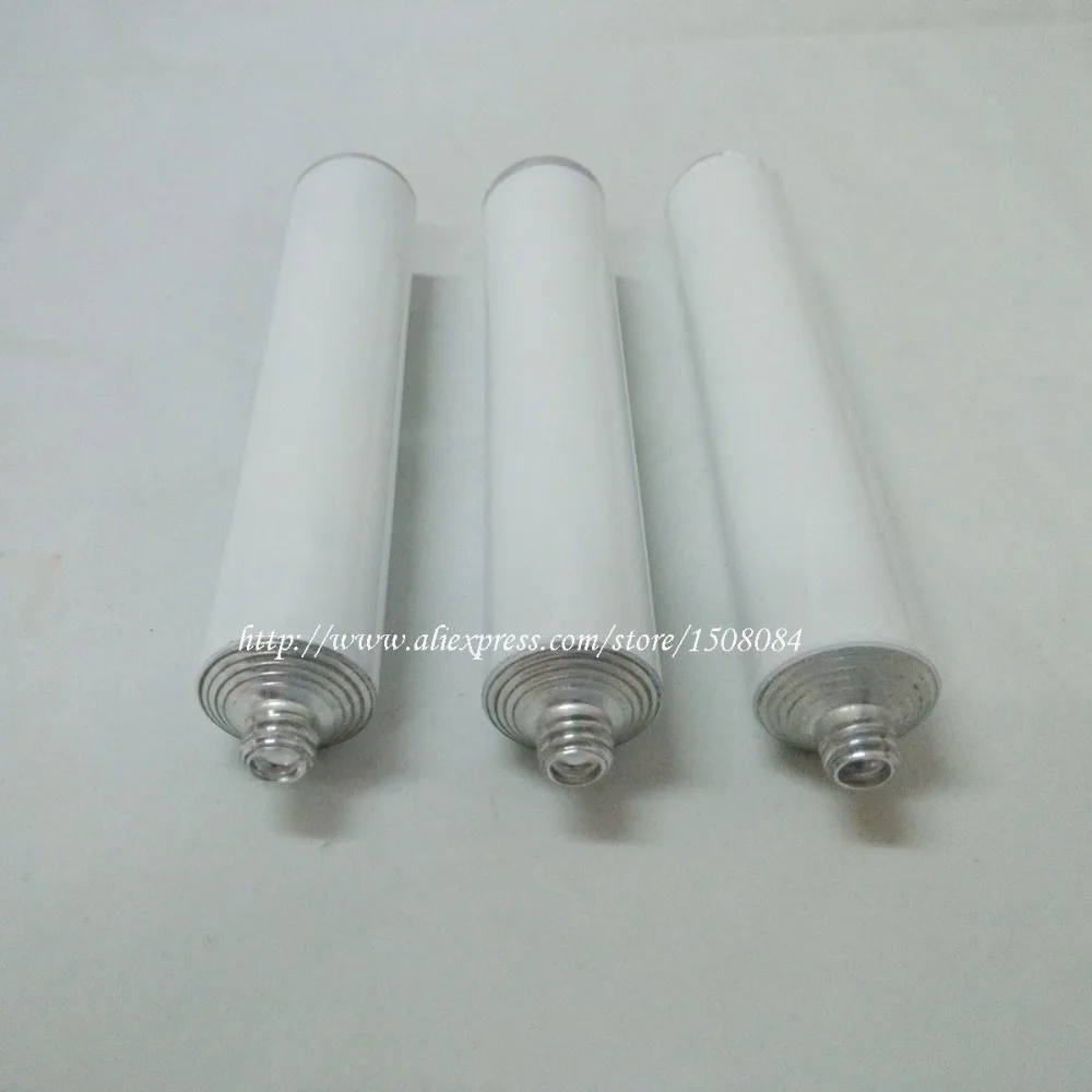 Wholesale 100pcs 10ml Aluminum Empty Toothpaste Tubes w/ Needle Cap unsealedin Refillable