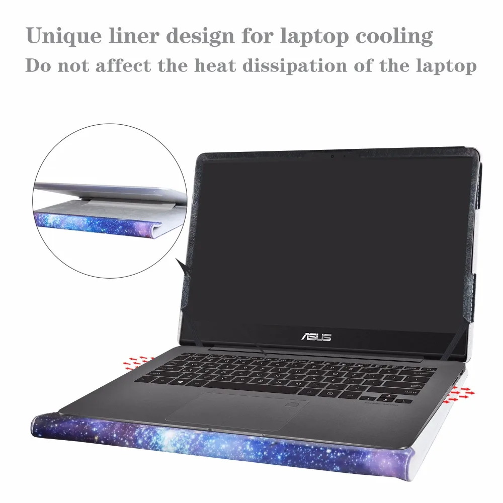Защитный чехол Alapmk для ноутбука Asus ZenBook UX430UA UX430UN UX410UA UX410UQ и ASUS VivoBook S14 S430UN|Сумки