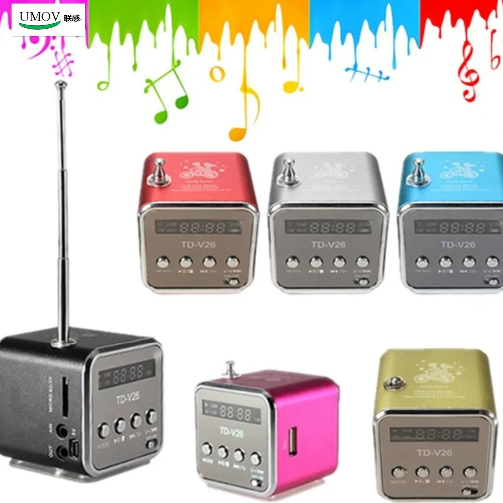 Мини Динамик радио Беспроводной Портативный Micro USB стерео S ubwoofer колонки Super Bass